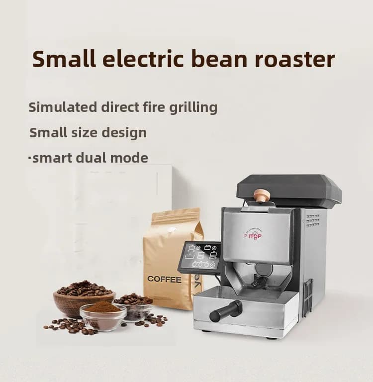 Zantto NOVA Mini Roaster 200g Capacity Simulated Direct Fire Roasting Household Small Coffee Bean Roaster