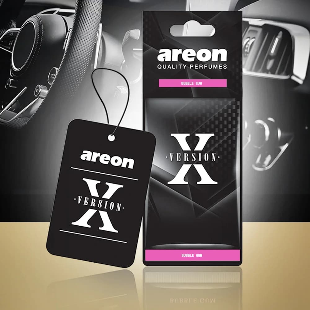 Our high quality [Shape X] car deodorants, which can be used as car rearview mirror decorations, are available in sets
