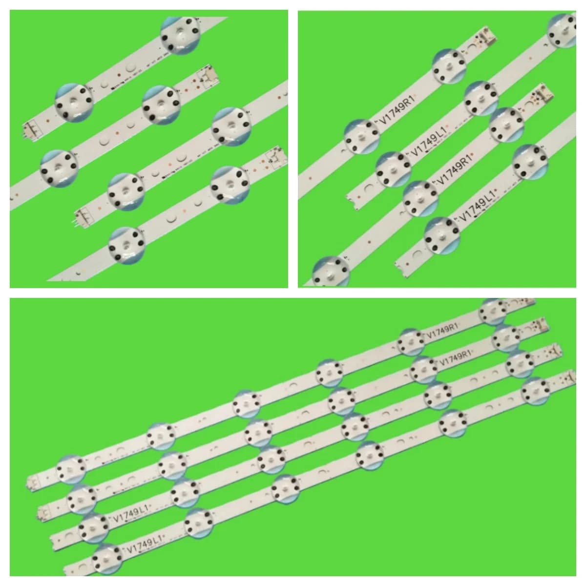 Striscia LED per TV 49UJ6500 49LV340C 49LJ614V 49UJ6525 49UJ6585 49UJ6565 49UJ651V 49UJ670V 49UJ701V V17 49 R1L1 ART3 2862 2863