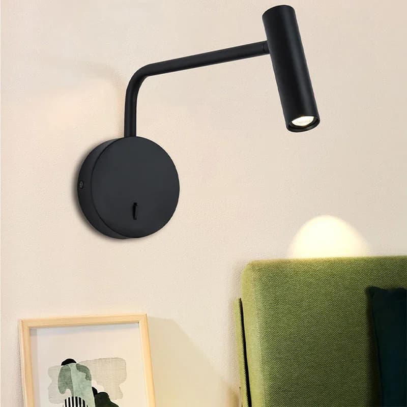 Modern LED Wall Lights 9W With Switch LED Wall Lamps Gold Wall Lamp Living Room Indoor Lighting Bedside For Bedroom Wall Sconce