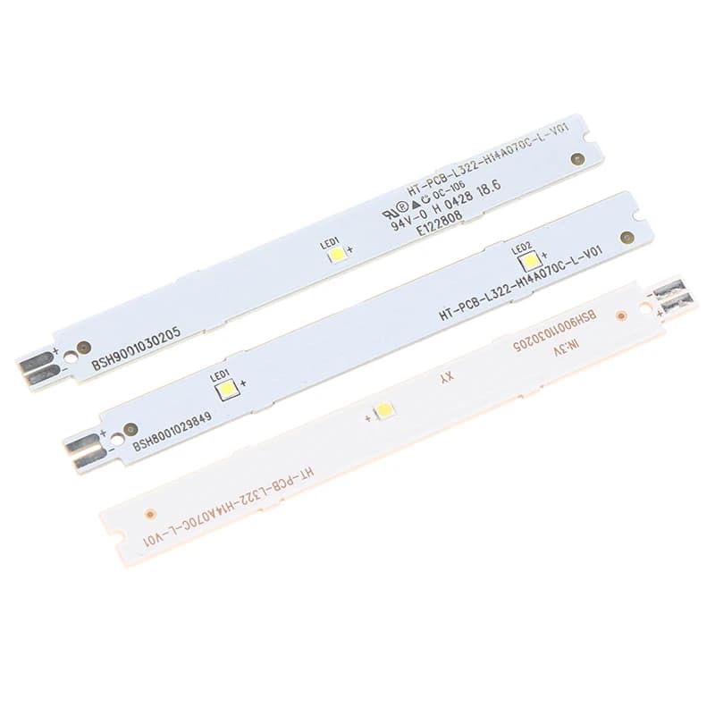 Per Siemens Bosch frigorifero accessori fai da te nuova striscia LED per illuminazione di refrigerazione BSH 9001030205 3V