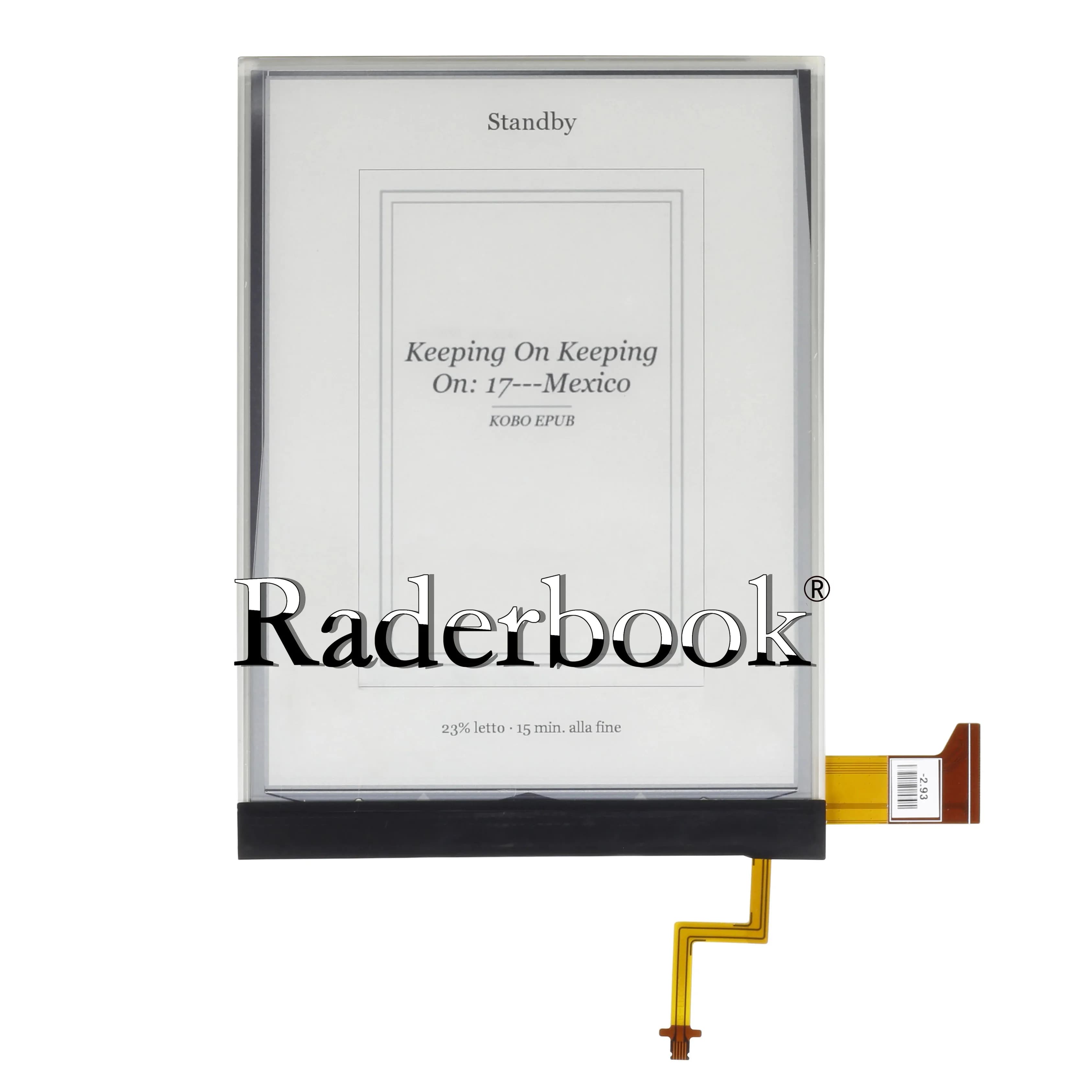New 6 Inch 34pin ENS060XCD Eink Carta For E-book reader LCD Display Planel Screen