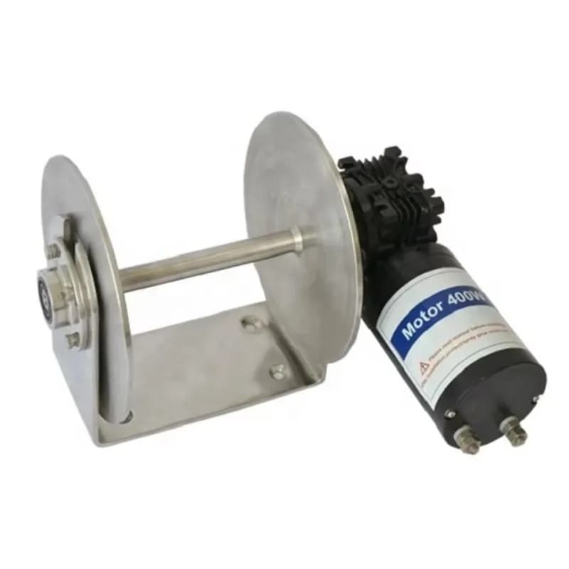 Verricello a Tamburo Elettrico Mini f4400W 12V 24V per Ancora, Accessori per Navi, Yacht e Barche, Altre Forniture Nautiche JVW-010