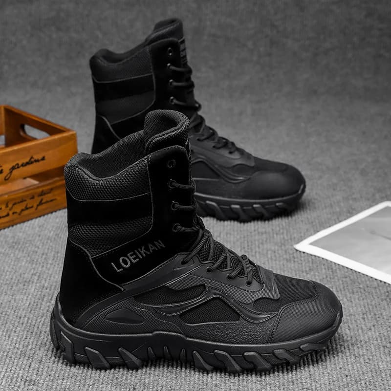 Men's Military Tactical Boots | High Non-slip Trekking Shoes
