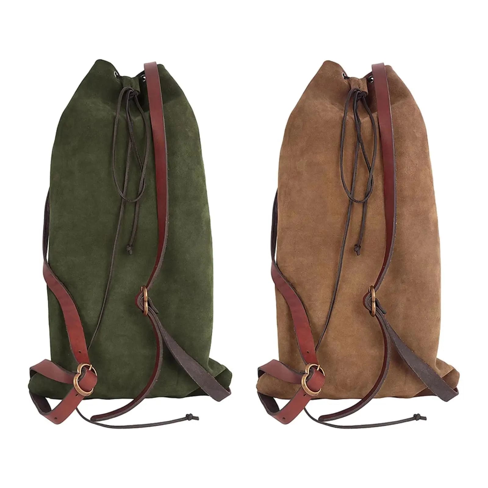 Medieval backpack unique retro belt bag of great capacity marsupio for running hiking camping climbing trip