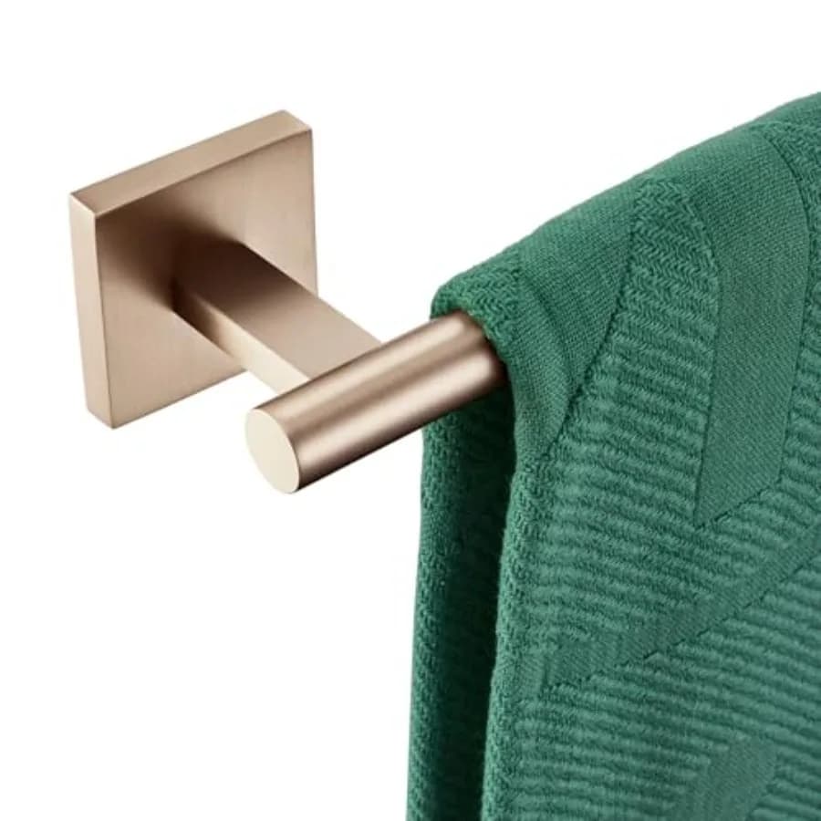 Portasciugamani da Bagno 36'' - Supporto per Asciugamani da Parete per Bagno e Cucina, Barra Portasciugamani 36 Pollici in Acciaio Inossidabile B4005CPG-L36