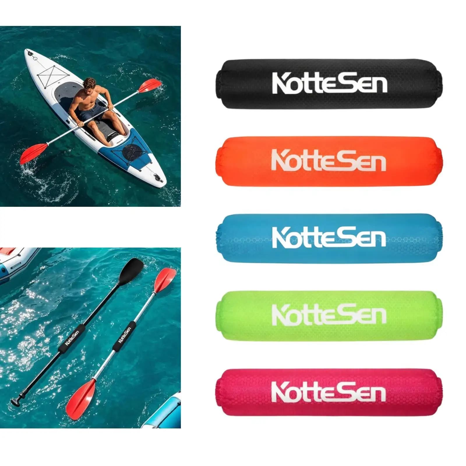 Kayak Paddle Cover Professional, Practical, Accessory Durability Portable Paddle Float Sleeve, Protective Sleeve, Anti Lost