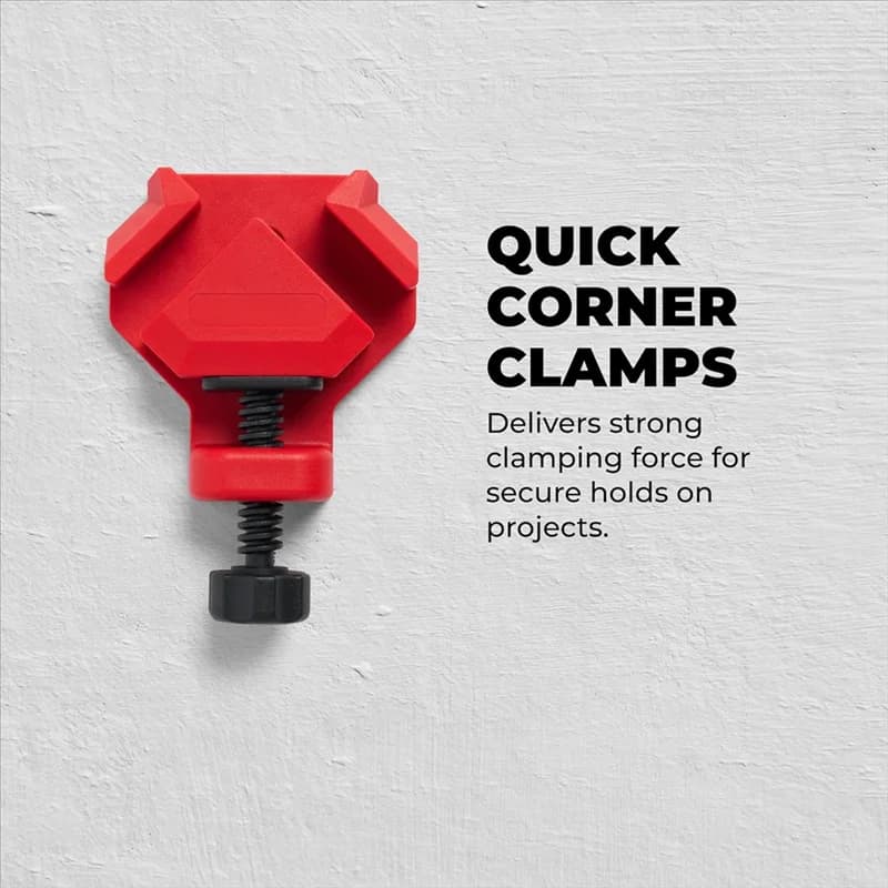 A26F-Quick Corner Bears, Right Angle Clamp for Wood Processing, Home Tools - Resistant Clamp for Photo Frames and Frames