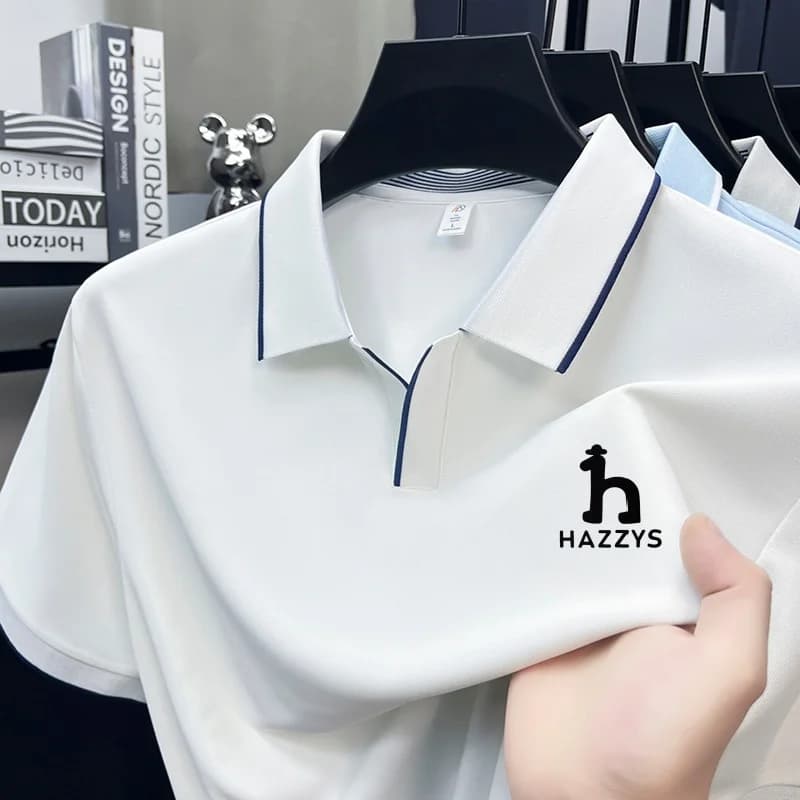 Luxury Quality Men's Short Sleeved Polo Shirt Summer New Exquisite Original Printed Lapel Casual T-Shirt Cool Comfort Men's Wear