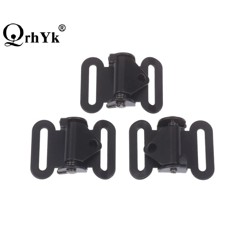Outdoor Tactical Sling Belt Quick Release Cam Buckle Sling Buckle Spring Loaded Slide Buckle For 25MM Webbing Webbing