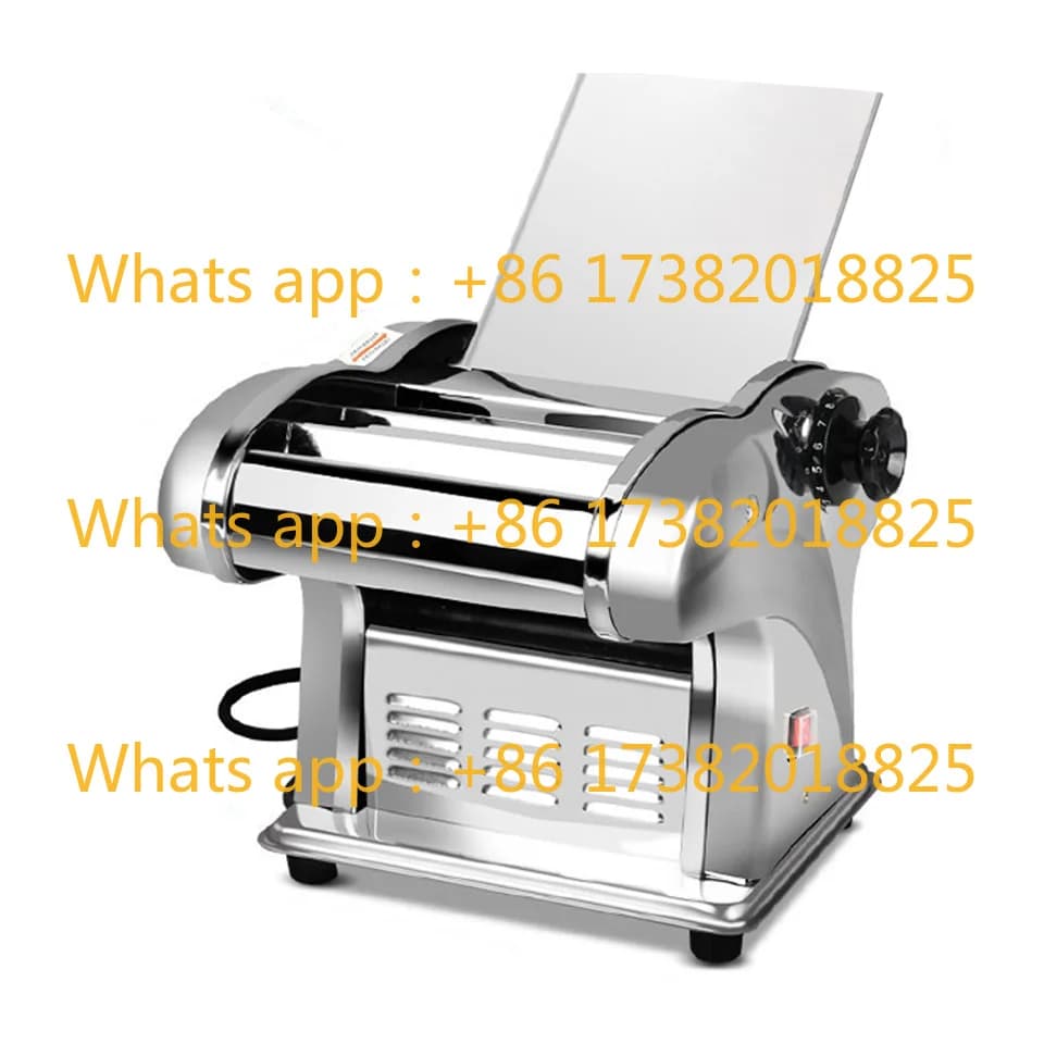 FKM140-3L Efficiente macchina per pasta elettrica in acciaio inossidabile da 135 W per tagliatelle fresche fatte in casa