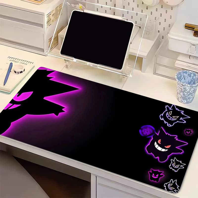 Tappetino per mouse P-Pokemon Gengar, accessori da gioco, tastiera per computer, tappetino per mouse progettato specificamente per e-sport.