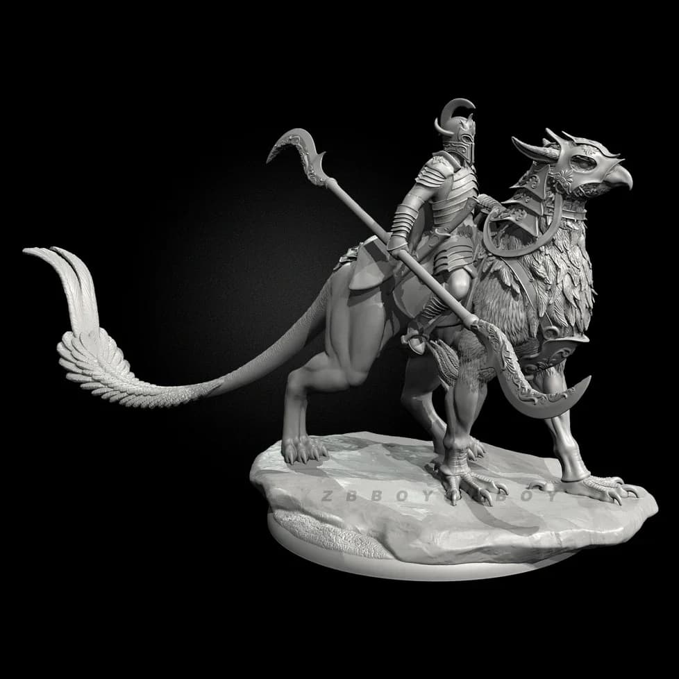 L'altezza dell'uomo 38mm 50mm 75mm Kit modello in resina figura incolore e autoassemblata (stampa 3D) TD-7448/3D
