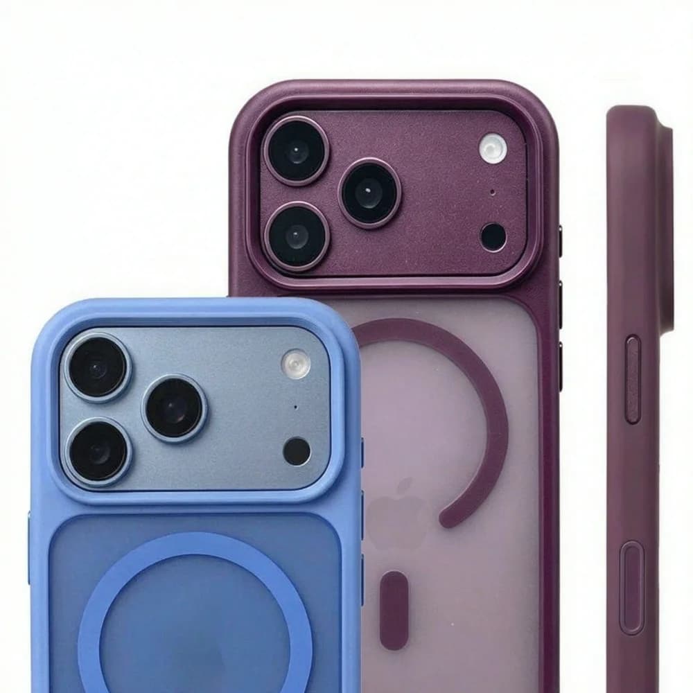 Premium Minimalist Skin Feel Transparent Magnetic Case For iPhone 18 Pro Max 17 Pro For Magsafe Charger Shockproof Protect Cover