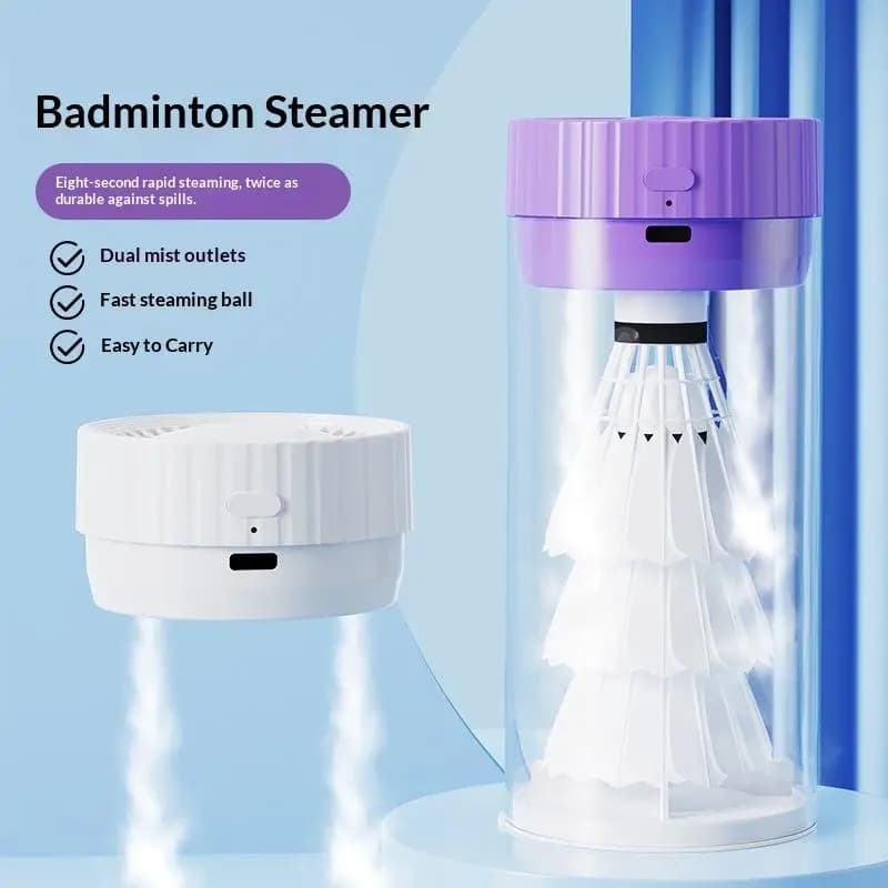 Badminton Accessories Shuttlecock Steamer Portable Humidifier With Battery Lightweight For Training Sports Gift For Boys Girls