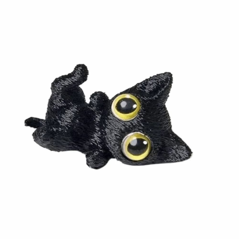 PLA Halloween Cat Anime Figura Modello Ornamento 3D Stampato Gatti Figurine Giocattoli Divertente Bambola Artigianato Gattino Micro Paesaggio Artigianato