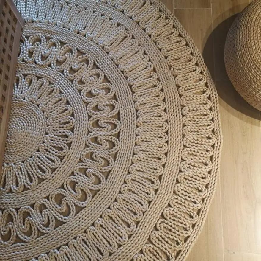 Japan round straw fabric mat leather seat cushion carpets handmade futon carpet tatami window meditate worship yoga mat balcony