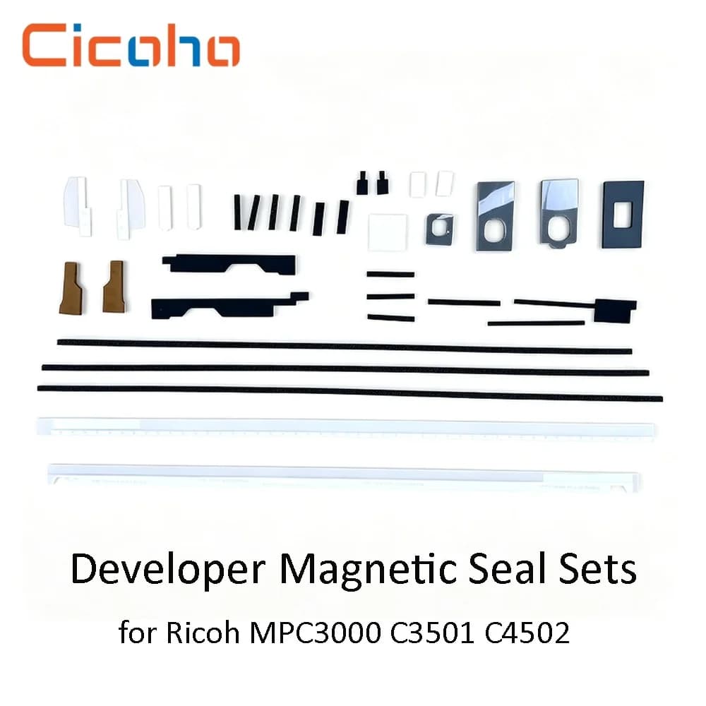 MPC4502 5Sets Foam Sponge Seal Compatible for Ricoh MPC3000 C3501 C5502 C5000 C3300 Drum Developer Magnetic Roller Seal Kit