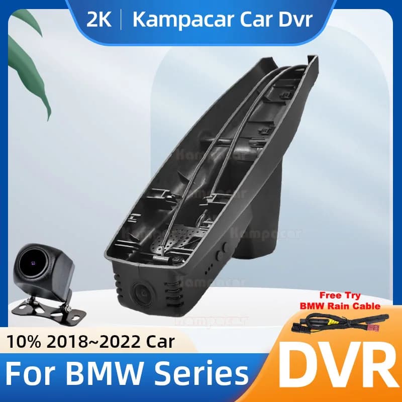 Kampacar BM33-2K 1440P Wifi DashCam Dash Cam Car Dvr For BMW I3 I3S Series 249mm buckle 2018-2022 10% Cars Camera
