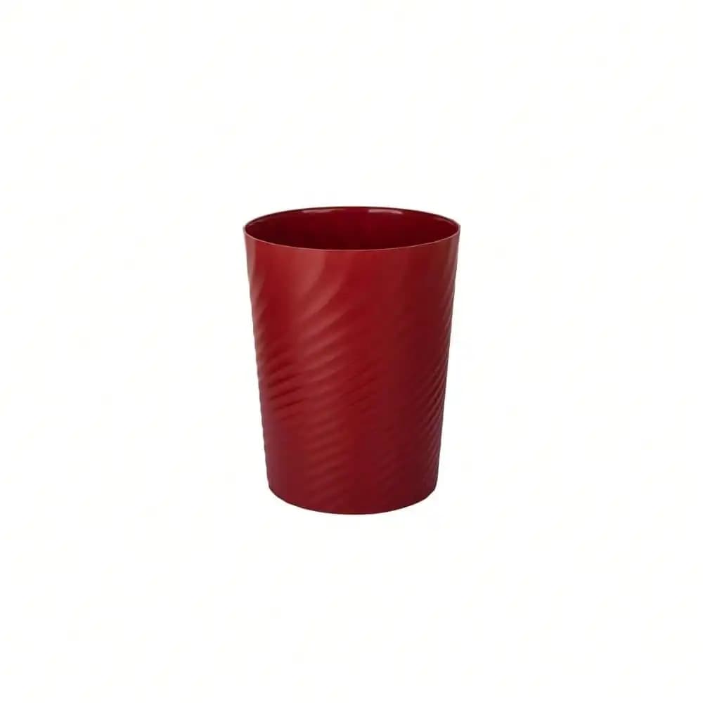 Cestino per rifiuti in plastica di piccole dimensioni, contenitore per rifiuti per bagni, lavanderie, cucine, uffici, stanze, dormitori, 3.5