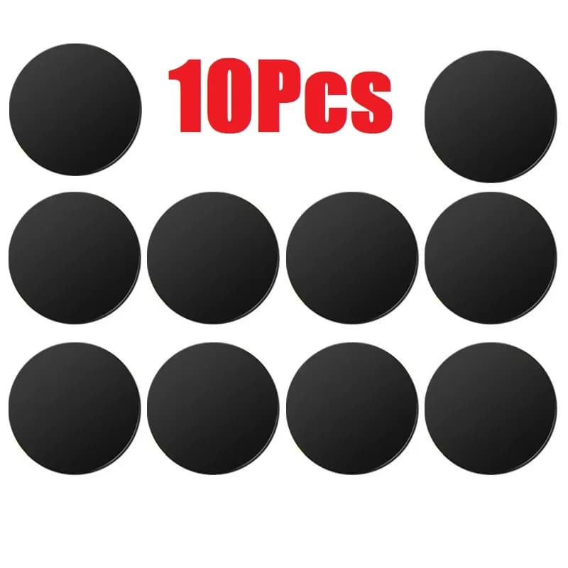 10Pcs 40mm Magnetic Metal Plate For Car Phone Holder Iron Sheet Disk Sticker For iPhone 12 11 X 7 8 Xiaomi