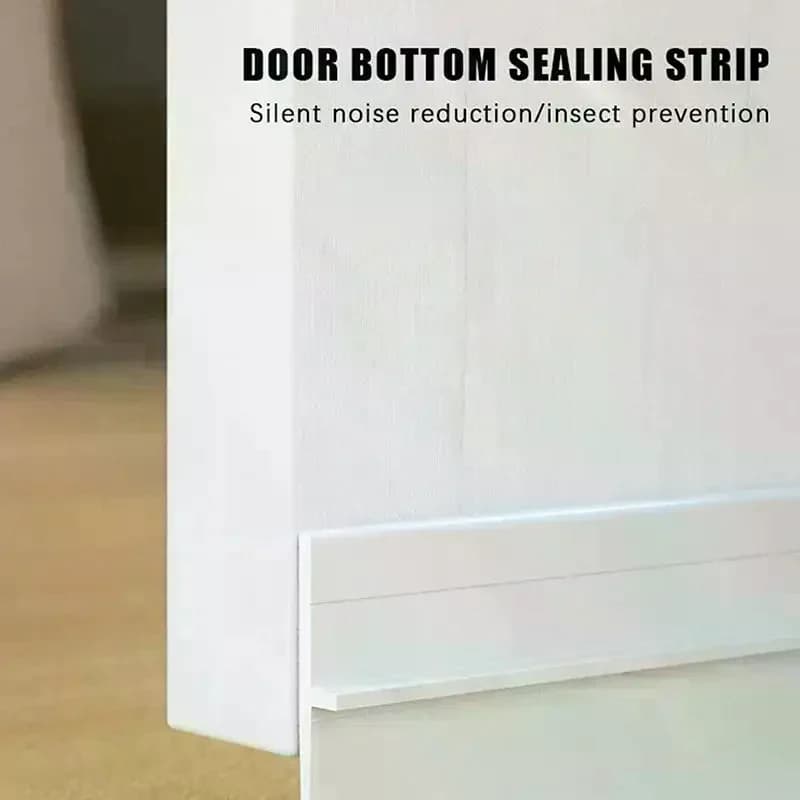 Bottom Seal Strip Weather Window Rubber Seal Weatherstrip Windproof Dust Self Adhesive Door Windshield Sealing Door Tape