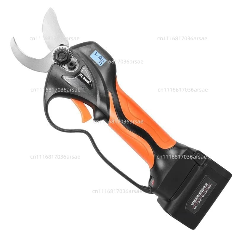 450W Electric Rechargeable Scissors Pruning Shears Tree Garden Tool Branches Pruning Tool
