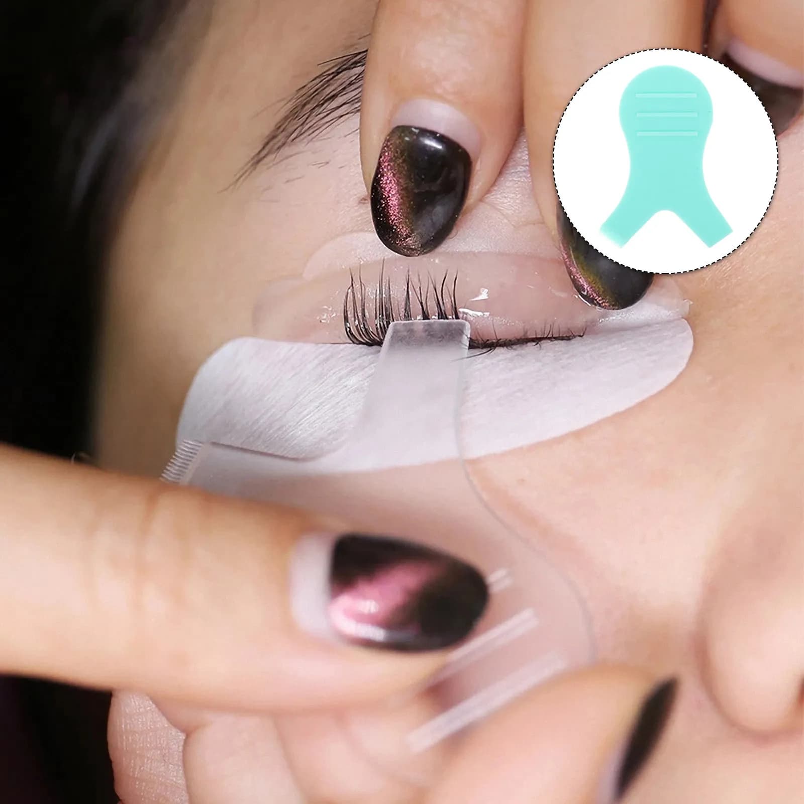 30 Pezzi Spazzole in Silicone per Ciglia, Strumento per Lash Lift, Spazzole per Ciglia Innestate, Strumenti per Lash Lift, Bellezza e Trucco