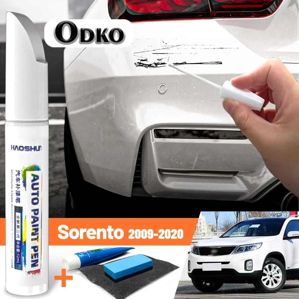 Car Paint Pen Paint Care Scratch Repair Wax Painting Scratch Remover For Kia Sorento 2009-2020 2014 2015 2016 2017 2018 2019
