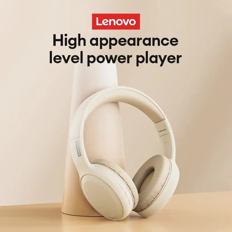 Choice Lenovo TH30 Wireless Bluetooth HiFi stereo headphones Sports with microphone Music headphones Foldable low latency play heads