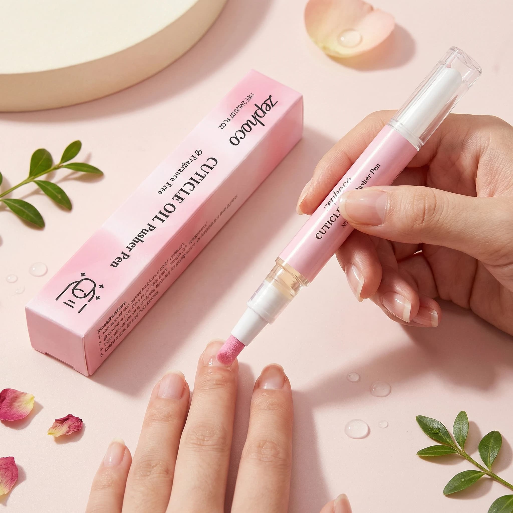 Penna Olio per Cuticole Ripara Unghie Danneggiate Riduce le Screpolature Migliora la Secchezza Cura Nutriente Strumento per Manicure Penna Rimuovi Pelle Morta delle Unghie