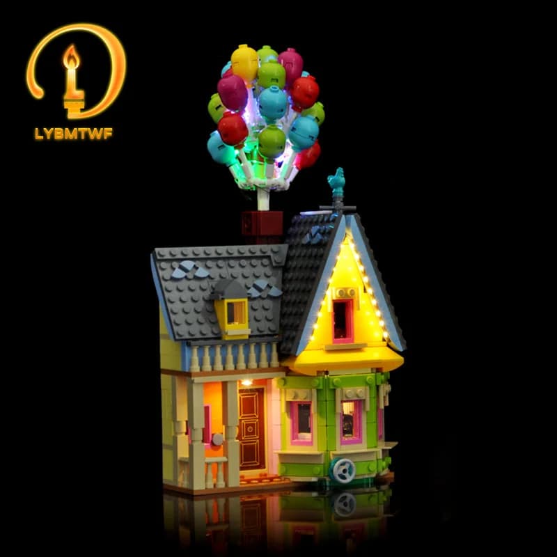 LYBMTWF Kit di illuminazione a LED compatibile con il modello Lego 43217 Disney e Pixar 'Up' House (NON includere i mattoni del modello)