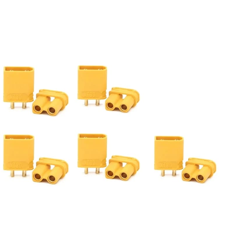 5/10 pairs XT30 XT 30 connectors plug bullets for RC Quadcopter FPV Racing Drone Lipo battery Quadcopter auto boat accessories DIY