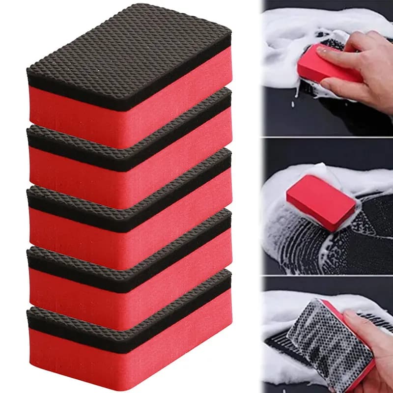 2/5PCS Lavaggio Auto Fango Cleaner Magic Clay Bar Spugna Blocco Pad Rimuovere Contaminanti Prima Lucidatore Cera per Accessori Auto