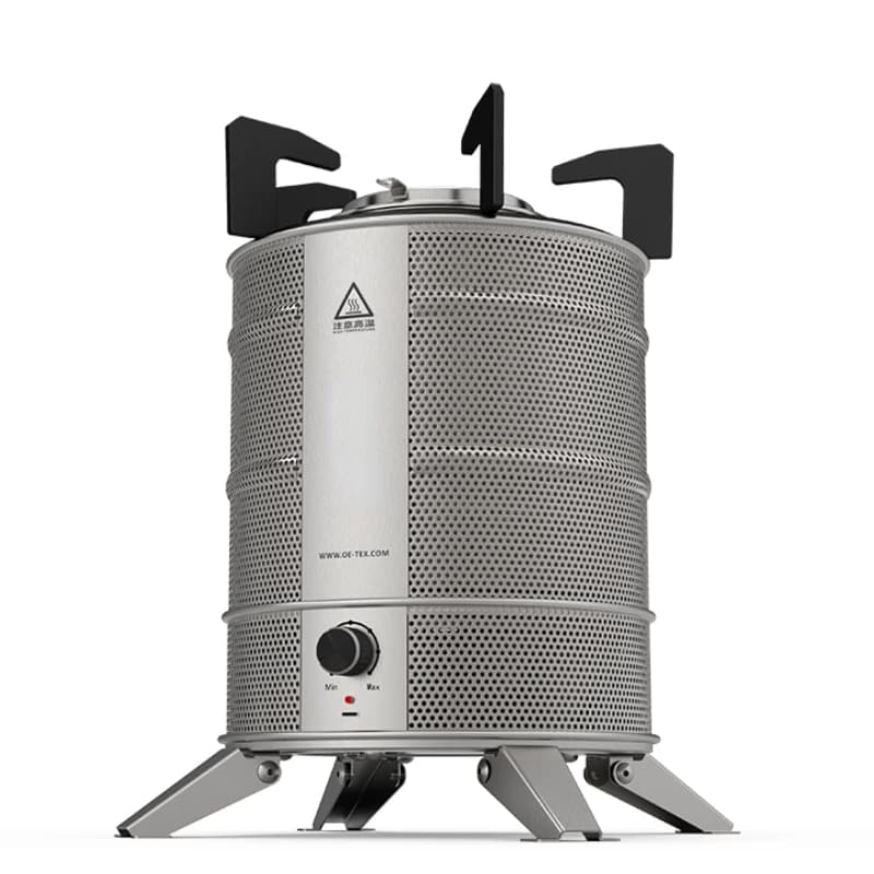 Firewood stove Outdoor grill Camping Hot pot dedicated picnic stove Portable ferocious fire stove with autonomous guide