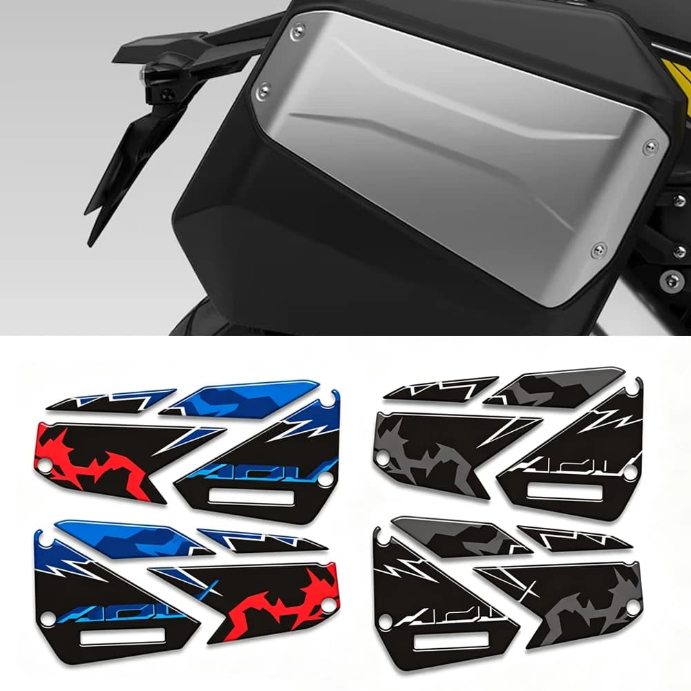 New Motorcycle Luggage Box Side Suitcase Stickers Protection Decals 3D Epoxy resin For X-ADV XADV X ADV 750