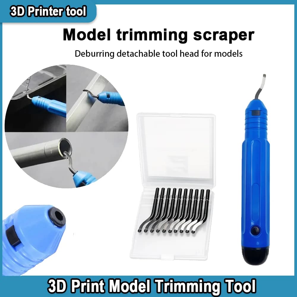 3D Printer Trimming Knife Hand Trimming Knife Deburring Scraper NB1100 Chamfer Trimming For PLA PETG Material Filament Trimming