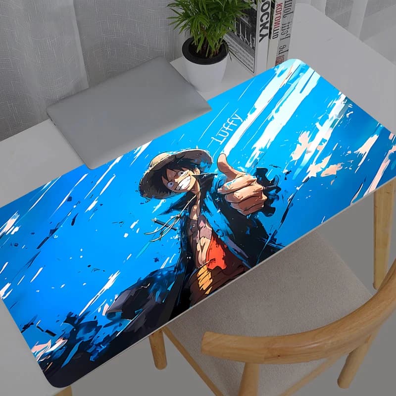 Tappetino per mouse durevole Anime One Piece, accessori da gaming, tappetino da scrivania per tastiera Varmilo, tappetino per mouse da gaming, tappetini per mouse