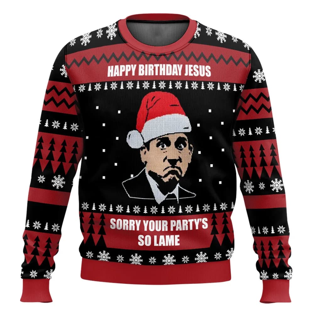 False The Office Brutto Merry Christmas Maglione 2025 New Fashion Uomo Felpa con cappuccio oversize Pullover Top Felpa invernale da donna