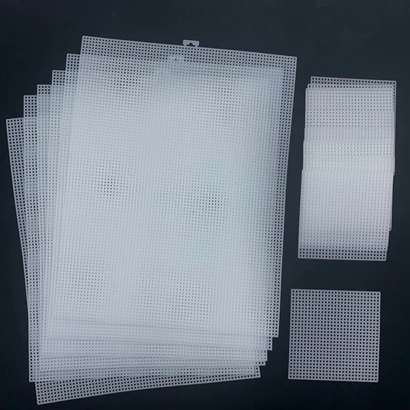 Fogli di Plastica Multiuso da 14 Pezzi per Punto Croce e Ricamo, Ideali per Progetti Fai-da-Te
