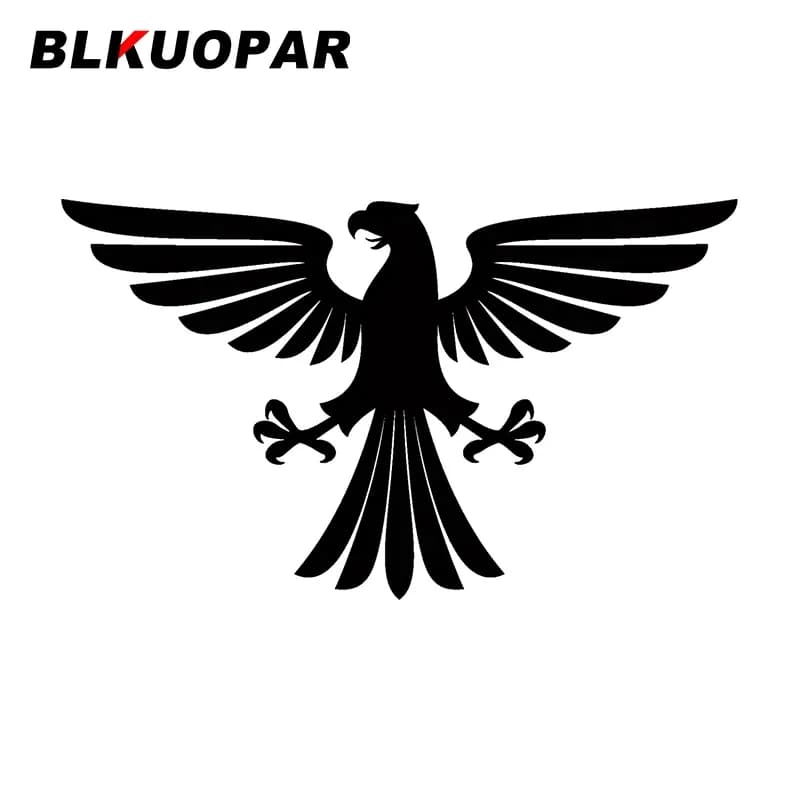 BLKUOPAR Falcon Car Sticker Scratch-proof Sunscreen Decal Funny Waterproof Creative Refrigerator Refrigerator Car Accessories