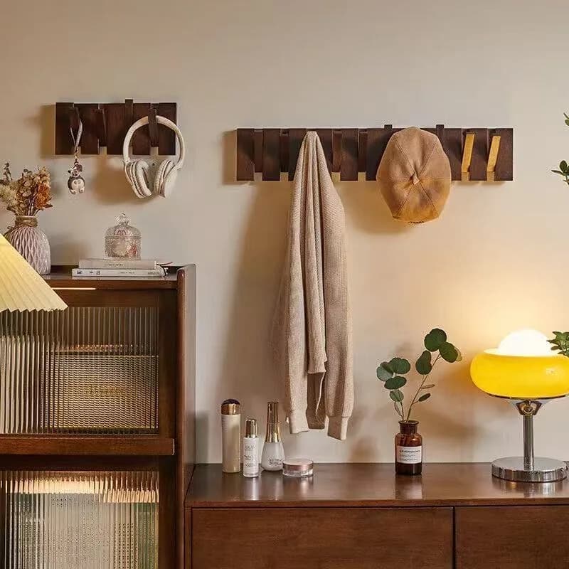 Appendiabiti da Parete a Forma di Pianoforte in Legno Massello, con o Senza Foratura, per Ingresso, Corridoio, Camera da Letto