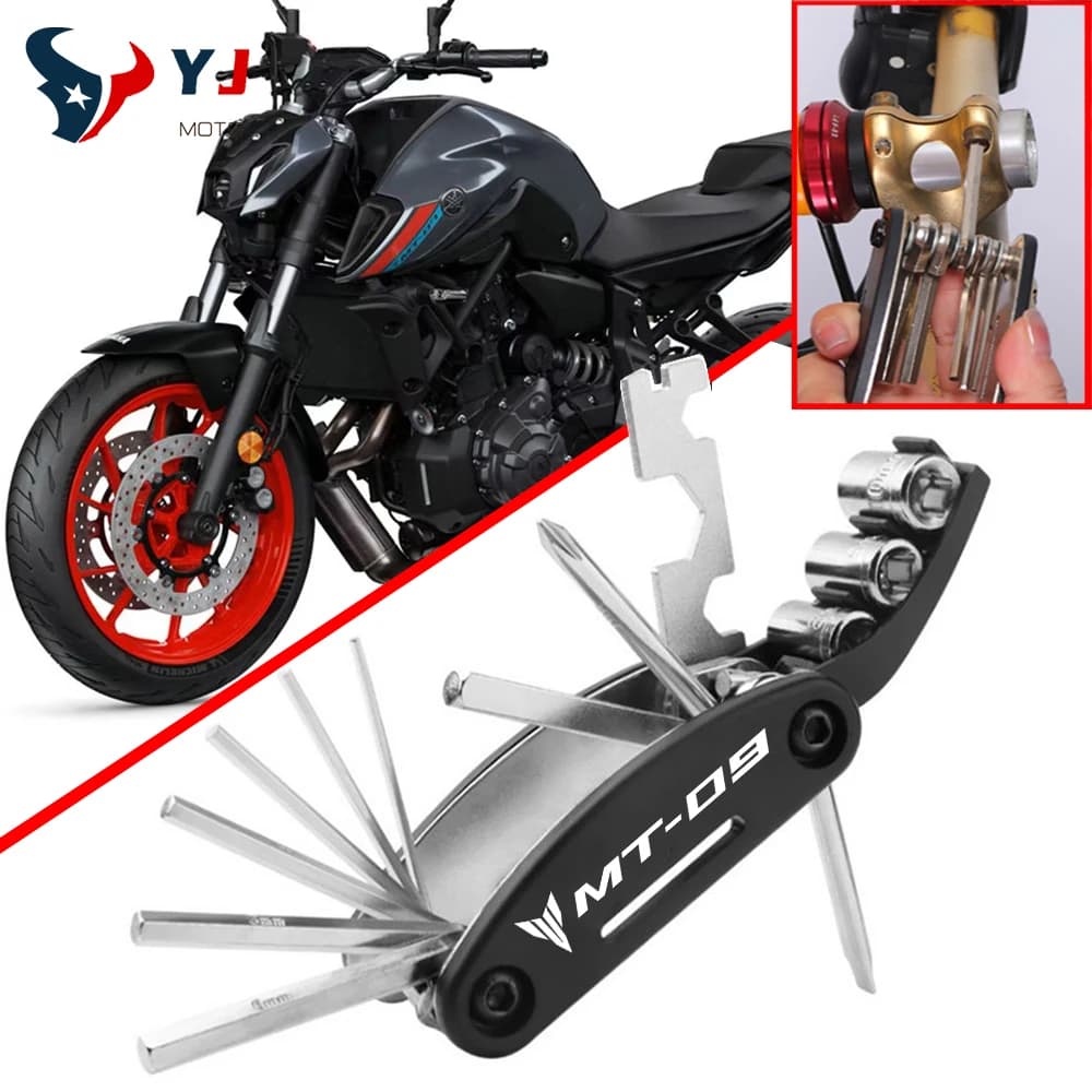 Per YAMAHA MT-03 MT-07 MT-09 MT-10 MT-15 MT-25 MT-125 MT 03 07 09 15 25 125 Accessori moto Strumenti di riparazione Set di cacciaviti