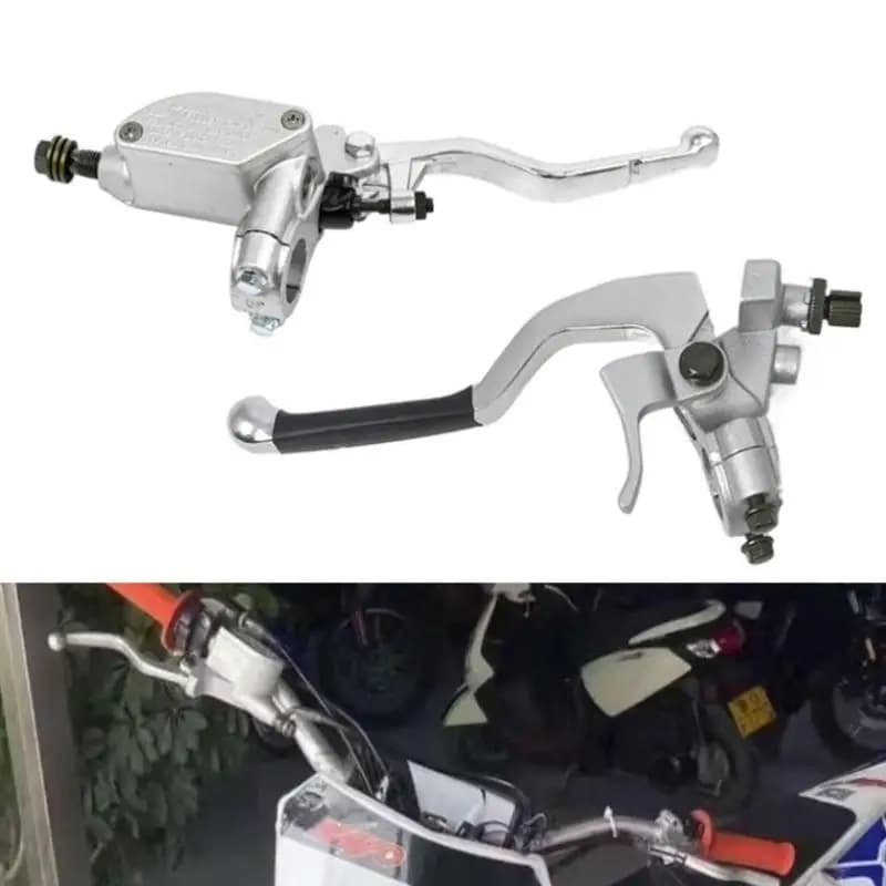 【MO】Pompa freno moto, leva freno idraulica anteriore e cilindro frizione per moto Kayo T4
