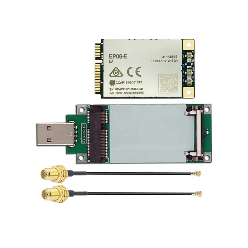 Adattatore Mini PCIe a USB con Modulo LTE Advanced Cat6 EP06-E, Router 4G Industriale, Gateway OpenWrt Mikrotik per Tablet PC