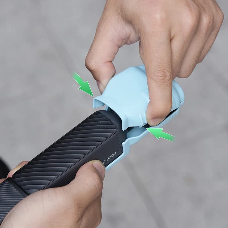 Custodia Protettiva Integrata Anti-caduta con Protezione per Lente e Schermo per DJI Osmo Pocket 4 - Accessori per Action Camera