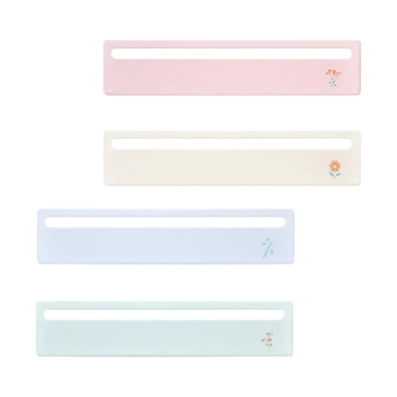4Pcs Acrylic Mahjong Tile Finder Strips For Safe Handling Mahjong Game Accessory