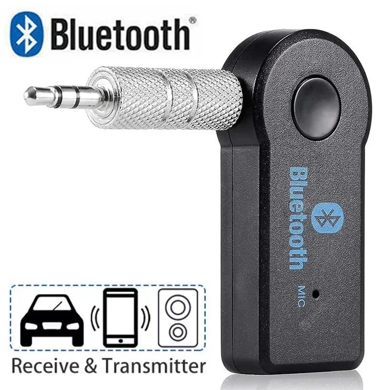 2 In 1 Wireless Audio Receiver For Car AUX Speaker Headphone Handsfree Calling HD Mic Car Music Audio Stereo Music Adapter Tools