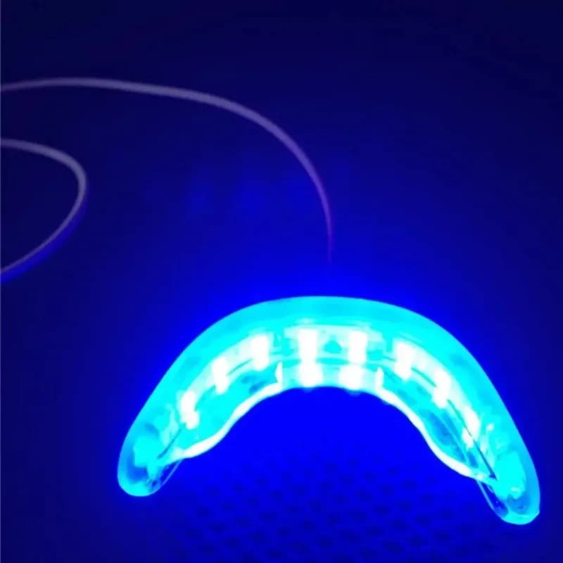Cold Light Teeth Whitening Device Intelligent LED Cosmetic Dental Instrument USB Charging Blue Light Teeth Whitening Tools for Dentistry