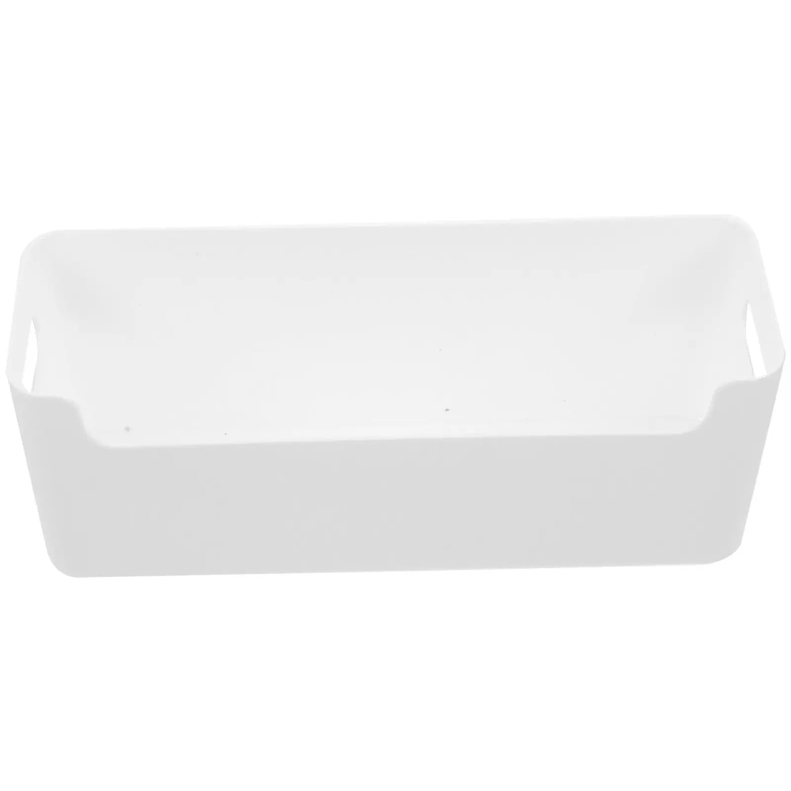 Set di 3 Contenitori Organizzatori per Frigorifero, Trasparenti, per Alimenti, Verdure, Uova, Formaggio, Design per Porta Laterale, Durevoli